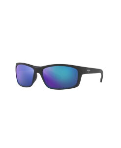 yz }ECW Y TOXEACEFA ANZT[ Unisex Polarized Sunglasses 766 KANAIO COAST Black Matte