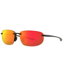 yz }ECW Y TOXEACEFA ANZT[ Unisex Polarized Sunglasses HOOKIPA ASIAN FIT Black Matte