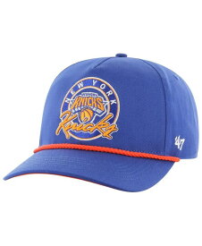 【送料無料】 47ブランド メンズ 帽子 アクセサリー Men's Blue New York Knicks Ring Tone Hitch Snapback Blue