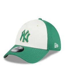 【送料無料】 ニューエラ メンズ 帽子 アクセサリー Men's White Green New York Yankees 2024 St. Patrick's Day 39THIRTY Flex Fit Hat White Green