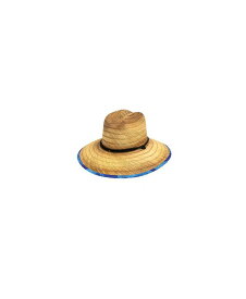 【送料無料】 ピーターグリム メンズ 帽子 アクセサリー Sea school Straw Lifeguard Hat Tea stain