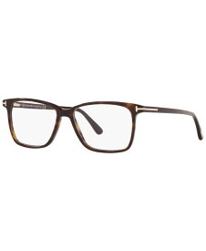 【送料無料】 トム・フォード メンズ サングラス・アイウェア アクセサリー FT5478-B Men's Irregular Eyeglasses Brown Havana