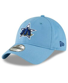 【送料無料】 ニューエラ メンズ 帽子 アクセサリー Men's Aqua Seattle Mariners Fashion Core Classic 9Twenty Adjustable Hat Aqua