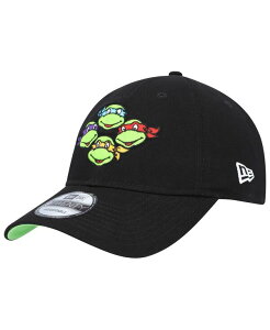 �j���[�G�� �����Y �A�N�Z�T���[ �X�q T�V���c New Era Men's Black Teenage Mutant Ninja Turtles The Group Trucker 9FIFTY Snapback Hat Black �u���b�N