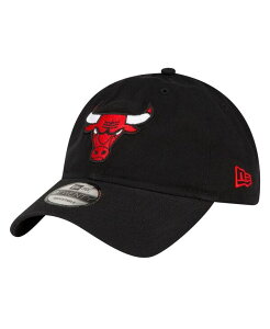 �j���[�G�� �����Y �A�N�Z�T���[ �X�q New Era Men's Black Chicago Bulls Team 2.0 9TWENTY Adjustable Hat Black �u���b�N