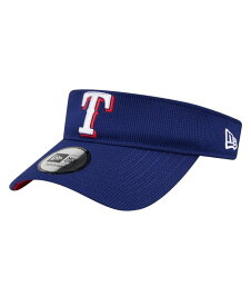 【送料無料】 ニューエラ メンズ 帽子 アクセサリー Men's Royal Texas Rangers Gameday Team Adjustable Visor Royal
