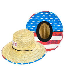 【送料無料】 ピーターグリム メンズ 帽子 アクセサリー Loyalist USA Straw Lifeguard Hat Natural