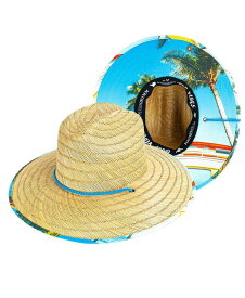 【送料無料】 ピーターグリム メンズ 帽子 アクセサリー Off Coast Straw Lifeguard Hat Natural