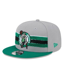 �j���[�G�� �����Y �A�N�Z�T���[ �X�q New Era Men's Gray Boston Celtics Chenille Band 9FIFTY Snapback Hat Gray �O���[