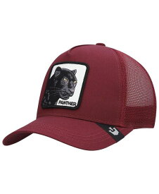 【送料無料】 グーリンブラザーズ メンズ 帽子 アクセサリー Men's Maroon The Panther Trucker Adjustable Hat Maroon