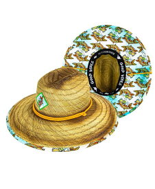 【送料無料】 ピーターグリム メンズ 帽子 アクセサリー Badfish Sublime Lifeguard Hat Tea stain