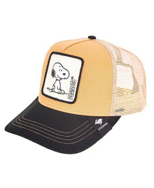 【送料無料】 ピーターグリム メンズ 帽子 アクセサリー Snoopy Peanuts Trucker Hat Tan