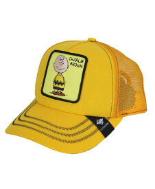 【送料無料】 ピーターグリム メンズ 帽子 アクセサリー Charlie Peanuts Trucker Hat Yellow