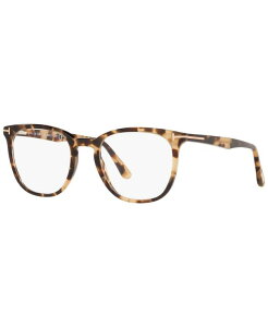 gEtH[h Y ANZT[ TOXEACEFA Tom Ford TR001009 Men's Square Eyeglasses Brown