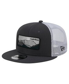 【送料無料】 ニューエラ メンズ 帽子 アクセサリー Men's Black White Nashville SC Outdoor Trucker 9FIFTY Snapback Hat Black White
