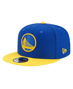 �j���[�G�� �����Y �A�N�Z�T���[ �X�q New Era Men's Royal Gold Golden State Warriors Official Team Color 2Tone 9FIFTY Snapback Hat Royal Gold �S�[���h