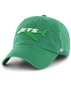 47 �u�����h �����Y �A�N�Z�T���[ �X�q '47 Brand Men's Kelly Green Distressed New York Jets Gridiron Classics Franchise Legacy Fitted Hat Kelly Green �O���[��