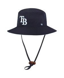 【送料無料】 47ブランド メンズ 帽子 アクセサリー Men's Navy Tampa Bay Rays Panama Pail Bucket Hat Navy