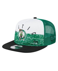 【送料無料】 ニューエラ メンズ 帽子 アクセサリー Men's Kelly Green Boston Celtics Arch A-Frame Trucker 9FIFTY Snapback&nbsp;Hat Kelly Green