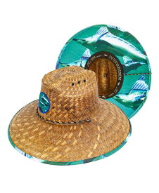 【送料無料】 ピーターグリム メンズ 帽子 アクセサリー Marlin Straw Lifeguard Hat Natural