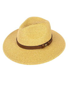 【送料無料】 ピーターグリム メンズ 帽子 アクセサリー Cameron Tear Drop Banded Crown Hat Natural
