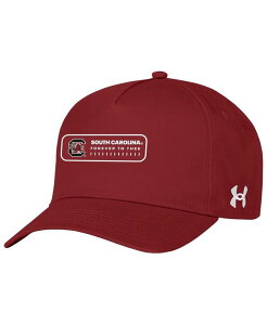 A_[A[}[ Y ANZT[ Xq Under Armour Men's Garnet South Carolina Gamecocks 2023 Sideline Adjustable Hat Garnet
