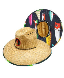 【送料無料】 ピーターグリム メンズ 帽子 アクセサリー Lures Straw Lifeguard Hat Natural