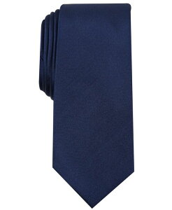�A���t�@�j �����Y �A�N�Z�T���[ �l�N�^�C Alfani Men's Solid Texture Slim Tie Navy �l�C�r�[
