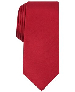 �A���t�@�j �����Y �A�N�Z�T���[ �l�N�^�C Alfani Men's Solid Texture Slim Tie Red ���b�h