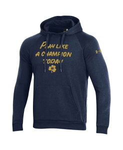 A_[A[}[ Y AE^[ p[J[EXEFbg t[X p[J[ Under Armour Men's Navy Notre Dame Fighting Irish Play Like A Champion Today All Day Raglan Fleece Hoodie Navy lCr[