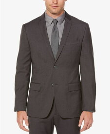 【送料無料】 ペリーエリス メンズ ジャケット・ブルゾン アウター Men's Slim-Fit Suit Jacket Charcoal