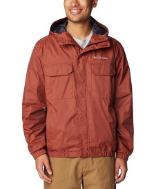 【送料無料】 コロンビア メンズ ジャケット・ブルゾン アウター Men's Lava Canyon Omni-Tech Full-Zip Hooded Rain Jacket Spice