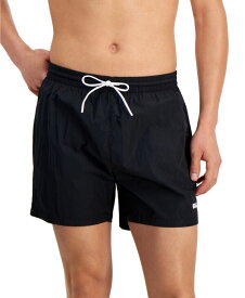 【送料無料】 ヒューゴボス メンズ ハーフパンツ・ショーツ 水着 BOSS by Men's Lee Drawstring 5.3" Swim Trunks Black