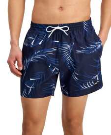 【送料無料】 ヒューゴボス メンズ ハーフパンツ・ショーツ 水着 BOSS by Men's Piranha Drawstring 5.3" Swim Trunks Open Blue
