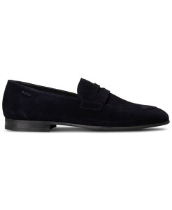 q[S{X Y V[Y Xb|E[t@[ XG[h [t@[ Hugo Boss Men's Gavrie Suede Dress Loafer Navy lCr[