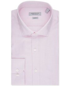 【送料無料】 ペリーエリス メンズ シャツ トップス Men's Modern-Fit Lux Twill Solid Dress Shirt Pink