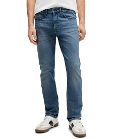 【送料無料】 ヒューゴボス メンズ デニムパンツ ジーンズ ボトムス Men's Soft Stretch Slim-Fit Jeans Medium Blue