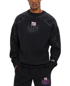 【送料無料】 ヒューゴボス メンズ パーカー・スウェット アウター Men's BOSS x NY Giants NFL Sweatshirt Black