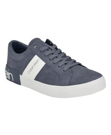 【送料無料】 カルバンクライン メンズ スニーカー シューズ Men's Roydan Round Toe Lace-Up Sneakers Gray