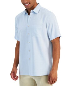 【送料無料】 クラブルーム メンズ シャツ トップス Men's Textured Shirt Alfresco Blue