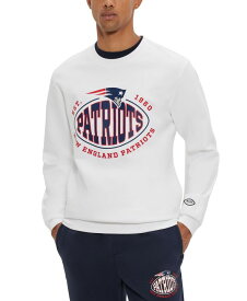 【送料無料】 ヒューゴボス メンズ パーカー・スウェット アウター Men's BOSS x NFL Sweatshirt Open White