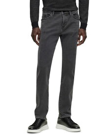 【送料無料】 ヒューゴボス メンズ デニムパンツ ジーンズ ボトムス Men's Stretch Denim Slim-Fit Jeans Silver