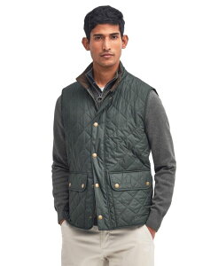 ouA[ Y AE^[ jbgEZ[^[ LeBO xXg Barbour Men's Lowerdale Quilted Vest Sage Z[W
