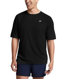 【送料無料】 スピード メンズ Tシャツ トップス Men's Easy Swim Logo T-Shirt Speedo Black