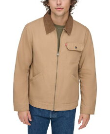 【送料無料】 リーバイス メンズ ジャケット・ブルゾン アウター Men's Canvas Utility Jacket Tan