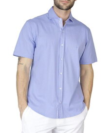 【送料無料】 テーラーバード メンズ シャツ トップス Solid Knit Short Sleeve Shirt Cloudberry