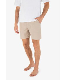 【送料無料】 ハーレー メンズ ハーフパンツ・ショーツ ボトムス Men's Phantom Slub 3/4 Waistband 18" Stretch Shorts Khaki