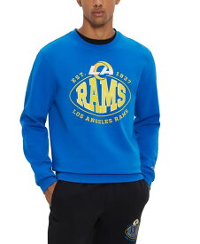 【送料無料】 ヒューゴボス メンズ パーカー・スウェット アウター Men's BOSS x NFL Sweatshirt Bright Blue