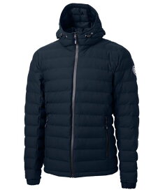 【送料無料】 カッターアンドバック メンズ ジャケット・ブルゾン ダウンジャケット アウター Mission Ridge Repreve Eco Insulated Men's Big & Tall Puffer Jacket Navy Blue