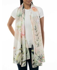 【送料無料】 ジャーニ ベルニーニ レディース マフラー・ストール・スカーフ アクセサリー Women's Tropical Floral Scarf Tan